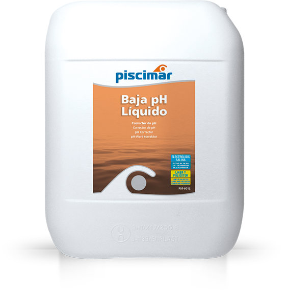 Reductor pH Liquido Piscimar (25 litros)