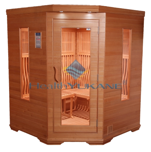 Sauna Infrarrojos Carbono 3/4 Personas de Hemlock