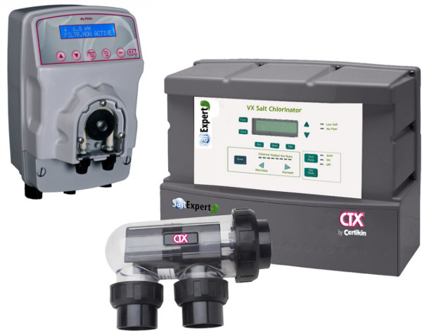 Pack Oferta CTX SaltExpert VX 65 + Bomba Automática pH
