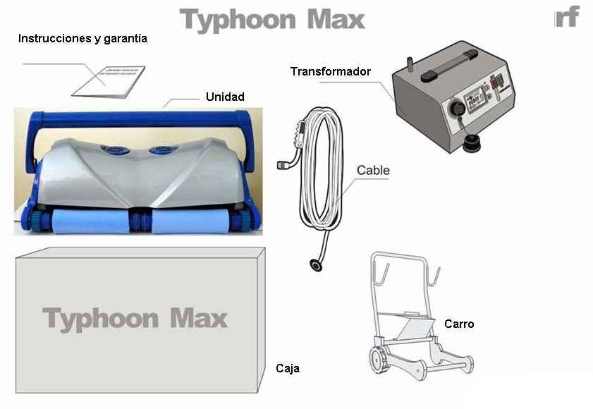 Typhoon Max Limpiafondos Automático