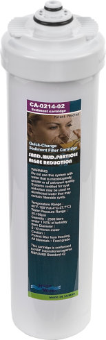 Filtro Sedimentos QCC-10P de ATH y CA-0214-02 de Hidro Water