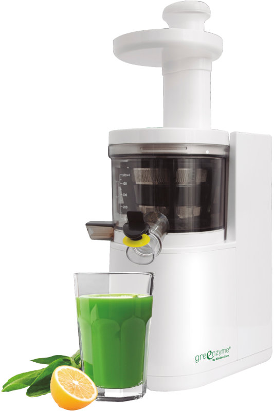 Greenzyme Extractor de Jugos y Zumos en Frutas y Verduras by