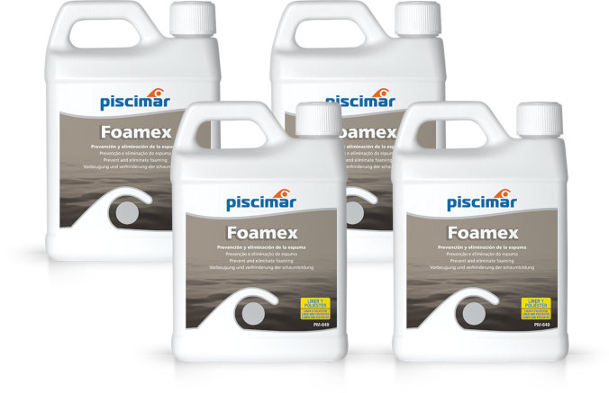 Pack Antiespumante Liquido Piscimar (4 x 5 litros)