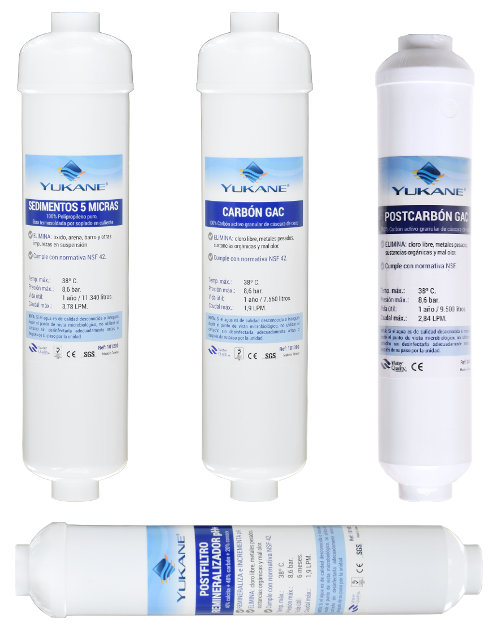 Recambio Filtros Osmosis Sailboat con Remineralizador pH+