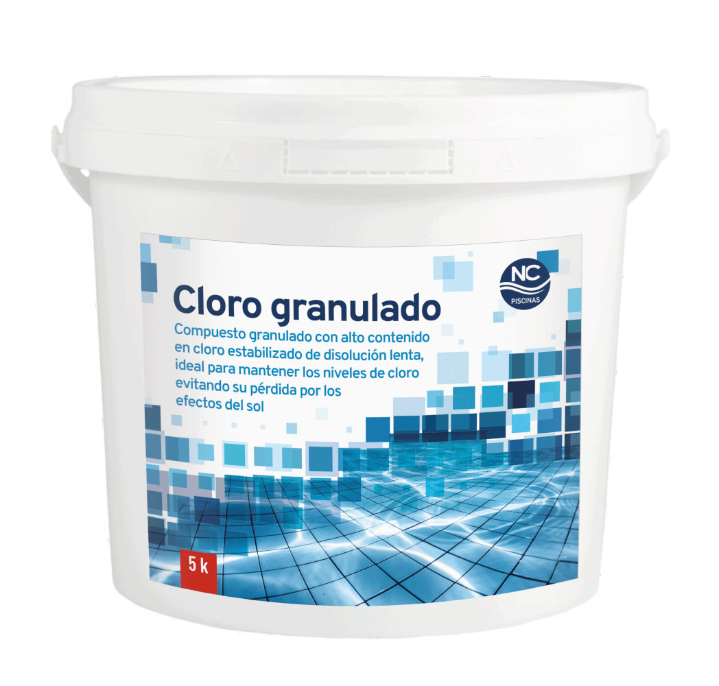 Cloro Estabilizado Granulado 90% New Chem (5 kg)