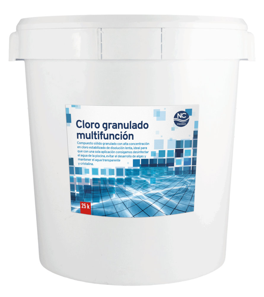 Cloro Multifunción Granulado New Chem (25 kg)