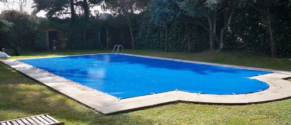 Cobertor de invernaje para la piscina enterrada de poliester VENECIA DOS