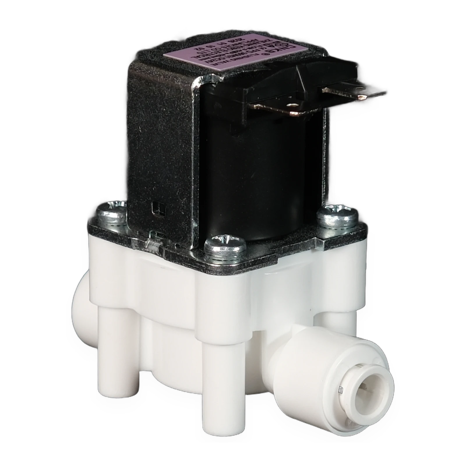 Electrovalvula con Restrictor 420cc Silenciosa Anti-Cal DC24V QC 1/4\" FPD-360M31