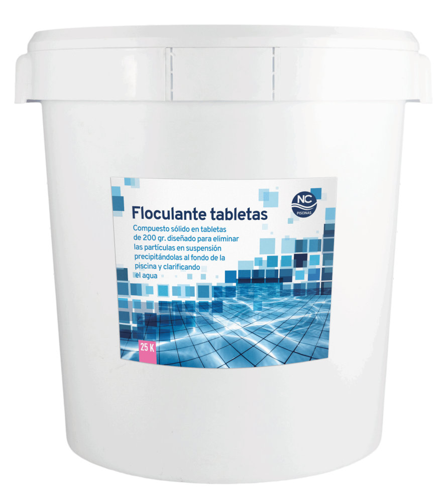 Floculante en Tabletas New Chem (25 kg)