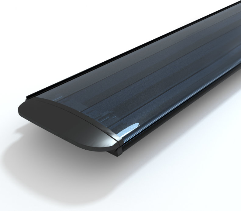 Lamas Color Doble Capa Azulado en Policarbonato de 83 mm (m/l)