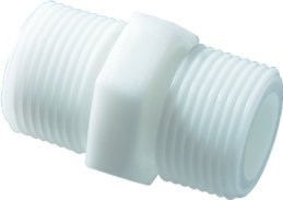 Machon plastico doble 1/4\"x1/4\"