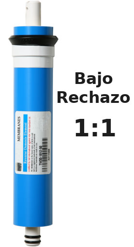 ÓSMOSIS INVERSA BAJO RECHAZO 2:1 FLUJO DIRECTO MEMBROM® ANTI