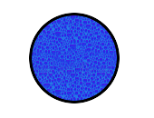 Croquis de piscina Circular
