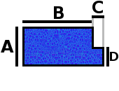 Rectangular romana cuadrada C