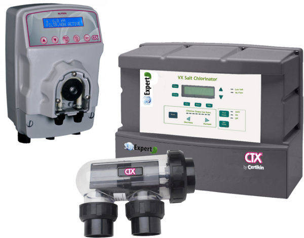 Pack Oferta CTX SaltExpert VX 95 + Bomba Automática pH