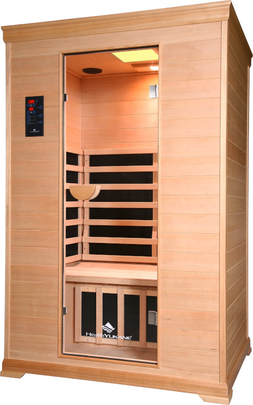 Sauna Infrarrojos 2 Plazas MicaCarbono de Baja Radiación Electromagnética  en Hemlock HealthYUKANE - Comprar Ahora