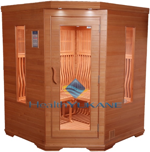 Sauna Infrarrojos Carbono 3/4 personas de hemlock