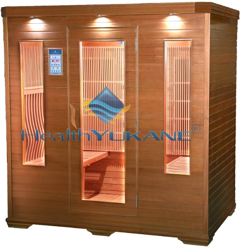 Sauna Infrarrojos Carbono 4 personas de hemlock